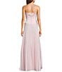 Dear Moon Strapless Corseted Drop Waist Pleated Gown, Color:Blush - Image 2