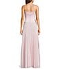 Dear Moon Strapless Corseted Drop Waist Pleated Gown, Color:Blush - Image 5