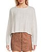 Dee Elly Cable Crew Long Sleeve Sweater - Image 1