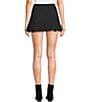 Dee Elly Mini Bow Skirt, Color:Black - Image 2