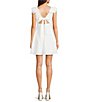 Dee Elly V-Neck Flutter Mini Dress - Image 2