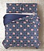 Dee Ocleppo Chrysanthemum Geo-Trellis Print Reversible Comforter Mini Set - Image 3