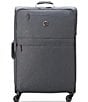Color:Anthracite - Image 1 - Maubert 2.0 Large Checked Expandable 28#double; Spinner Suitcase