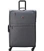 Color:Anthracite - Image 2 - Maubert 2.0 Large Checked Expandable 28#double; Spinner Suitcase