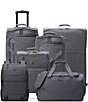 Delsey Paris Maubert 2.0 Large Checked Expandable 28#double; Spinner Suitcase, Color:Anthracite - Image 14