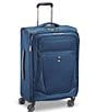 Color:Navy - Image 4 - Velocity Softside 24#double; Expandable Spinner Suitcase