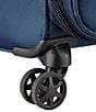 Color:Navy - Image 6 - Velocity Softside 28#double; Expandable Spinner Suitcase