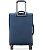 Color:Navy - Image 2 - Velocity Softside Carry-On Spinner Suitcase