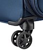 Color:Navy - Image 6 - Velocity Softside Carry-On Spinner Suitcase