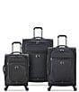Color:Black - Image 5 - Velocity Softside Carry-On Spinner Suitcase