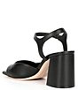 Color:Black - Image 3 - Alexis Leather Ankle Strap Dress Sandals