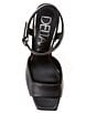 Color:Black - Image 5 - Alexis Leather Ankle Strap Dress Sandals