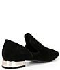 Color:Black - Image 2 - Catalina Suede Slip-On Loafers