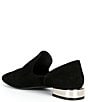 Color:Black - Image 3 - Catalina Suede Slip-On Loafers