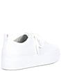 Color:White - Image 2 - Chloe Leather Platform Sneakers