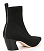 Color:Black - Image 2 - Dani Stretch Knit Point Toe Booties