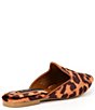 Color:Leopard - Image 2 - Luna Velvet Leopard Pointed Toe Dress Mules