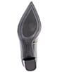 Color:Black - Image 6 - Remi Pointed Toe Block Heel Pumps