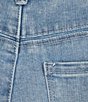 Democracy #double;Ab#double; solution Embroidery High Rise Release Hem Shorts - Image 4