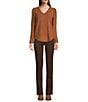 Democracy #double;Ab#double;solution® 5-Pocket Straight Leg Pants, Color:Cold Brew - Image 3