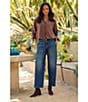 Democracy #double;AB#double;solution High Rise Barrel Leg Side Entry Pocket Jeans - Image 6