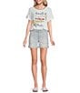 Democracy #double;AB#double;solution High Rise Shorts - Image 3