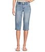 Democracy #double;Ab#double;solution Petite Size 3-D Embroidered Pocket Skimmer Jeans - Image 1
