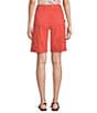 Democracy #double;Ab#double;solution® Sky Rise Bermuda Pants, Color:Persimmon Red - Image 2