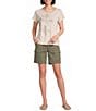 Democracy #double;Ab#double;solution® Skyrise Double Button Flap Patch Pocket Cargo Shorts - Image 3