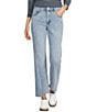 Democracy #double;Ab#double;solution® Skyrise Step Hem Wide Leg Jeans - Image 1