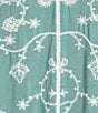 Democracy Embroidered 3/4 Blouson Sleeve Open-Front Crochet Jacket - Image 3