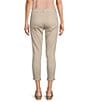 Color:Flax - Image 2 - Petite Size #double;Ab#double;solution Straight Leg Cropped Skimmer Jeans