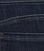 Democracy Petite Size #double;Ab#double;solution® High Rise Scalloped Flared Fray Hem Jeans - Image 4