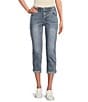 Democracy Petite Size #double;Ab#double;solution® Skinny Rolled Hem Ankle Skimmer Jeans - Image 1