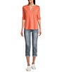 Democracy Petite Size #double;Ab#double;solution® Skinny Rolled Hem Ankle Skimmer Jeans - Image 3