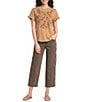 Democracy Petite Size #double;Ab#double;solution® Skyrise Relaxed Straight Leg Cropped Denim Pants - Image 3
