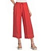 Democracy Petite Size Sky Rise Wide Leg Pull-On Crop Pants - Image 1