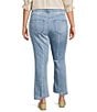 Democracy Plus Size #double;Ab#double;solution® Skyrise Step Hem Wide Leg Jeans - Image 2