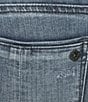 Color:Blue - Image 4 - Plus Size #double;Ab#double;solution® Girlfriend Jeans
