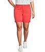 Democracy Plus Size Ab#double;solution Cuffed Shorts - Image 1