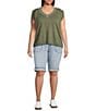 Democracy Plus Size #double;Ab#double;solution® High Rise Bermuda Shorts - Image 3
