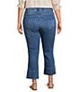 Democracy Plus Size #double;Ab#double;solution® Kick Flare Center Seam Cropped Jeans - Image 2
