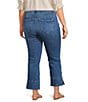 Democracy Plus Size #double;Ab#double;solution® Kick Flare Center Seam Cropped Jeans - Image 3