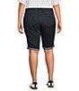 Democracy Plus Size #double;Ab#double;solution® Mid Rise Bermuda Denim Shorts - Image 2