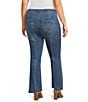 Democracy Plus Size Denim Step Hem Seam Cropped Jeans - Image 2