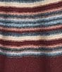 Democracy Plus Size Jacquard Abstract Placement Stripe Round Neck Long Sleeve Snap-Front Sweater Cardigan - Image 4