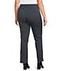 Democracy Plus Size Size #double;Ab#double;solution Ankle Length Jeans, Color:Pewter - Image 4
