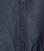Democracy Plus Size Woven Point Collar 3/4 Tucked Sleeve Bubble Hem Button-Front Shirt - Image 4