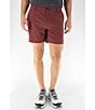 Color:Port - Image 1 - 6#double; Inseam Hybrid Shorts