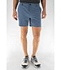 Color:Medium Blue - Image 1 - 6#double; Inseam Hybrid Shorts